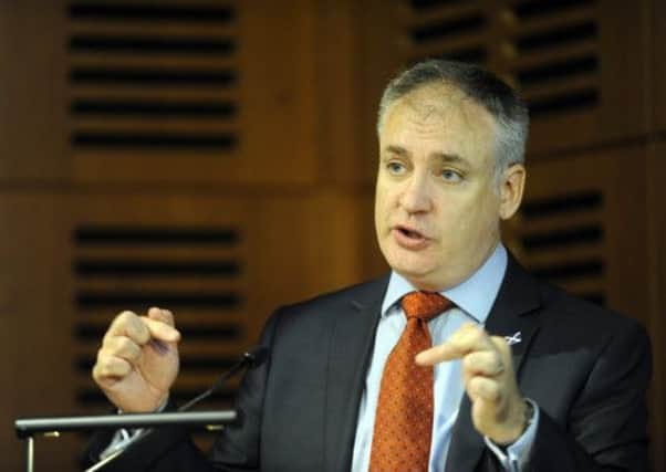 Richard Lochhead welcomed the move to rail freight. Picture: TSPL