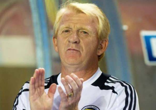 Gordon Strachan: Encouraged. Picture: SNS