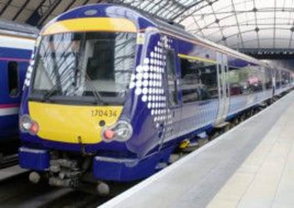 The individual survived after being struck by a Scotrail train. Picture: Contributed
