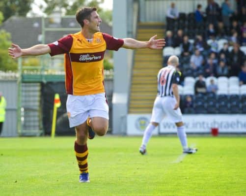 John Sutton celebrates. Picture: SNS