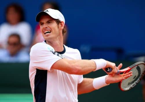 Andy Murray saw off Ivan Dodig in straight sets. Picture: Getty