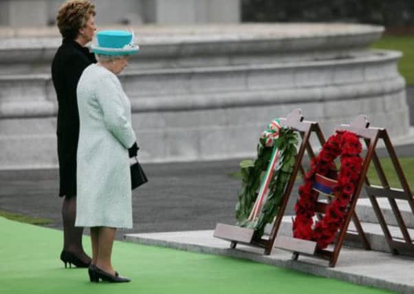 The Queens visit to Dublin, filled with symbolically significant acts, normalised UK-Irish relations  Picture: Getty