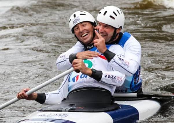 Twice Olympic silver medallist David Florence made history in Prague again today. Picture: Balint Vekassy.