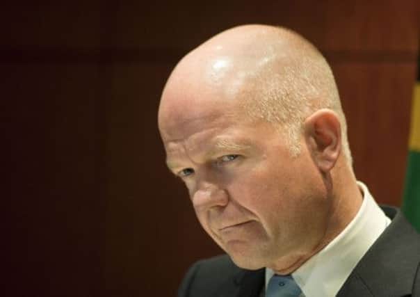 Foreign Secretary William Hague is to meet Tehran's foreign minister. Picture: Getty