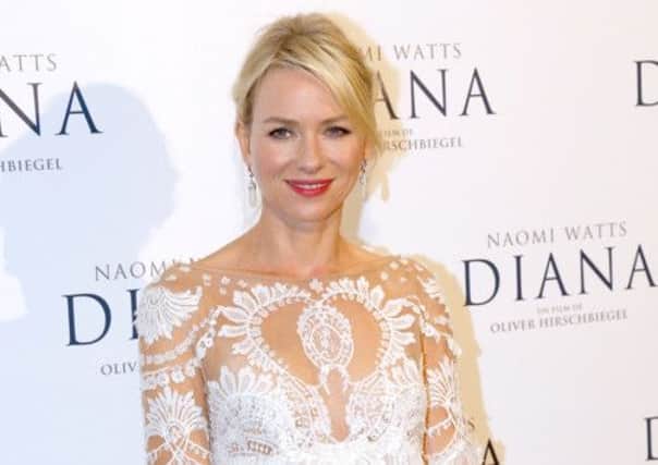 Naomi Watts was finally persuaded to play Diana. Picture: Getty