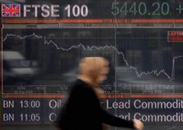 Gross cash amassed by FTSE 100 firms has grown 34 per cent since the financial crash of 2008. Picture: AFP