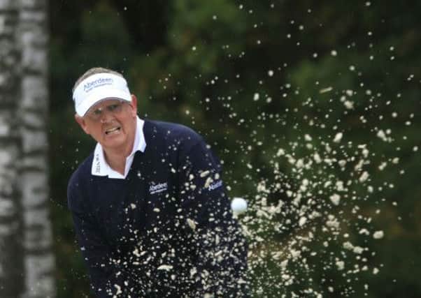 Colin Montgomerie finished fourth behind Simon P Brown. Picture: Getty