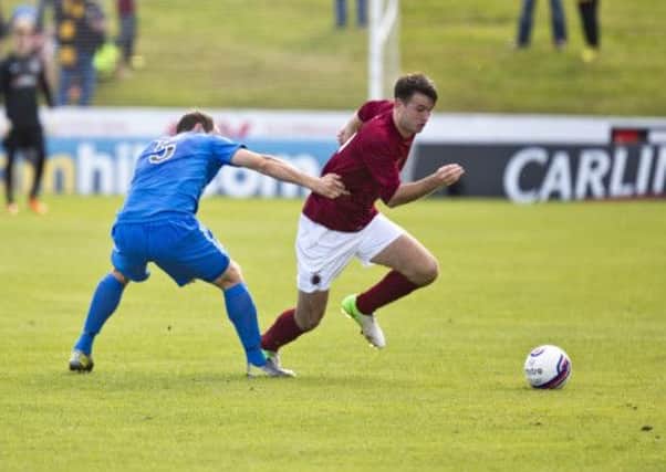 Linlithgow Rose were given a stern test by Nairn but won through to the second round. Picture: Malcolm McCurrach