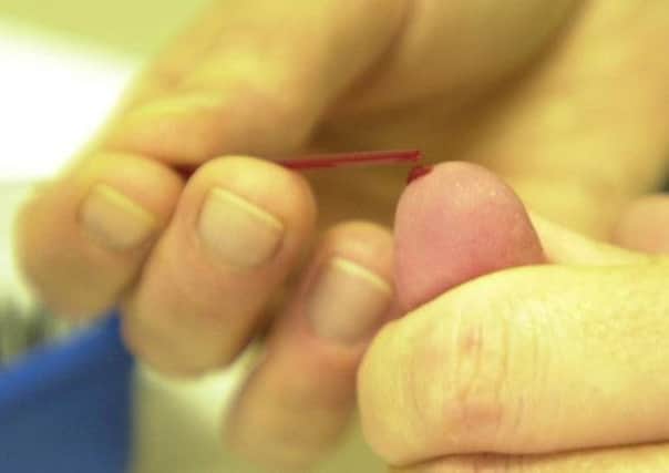 A blood test could help detect lung cancer earlier. Picture: Bill Henry