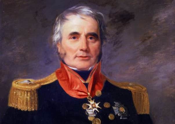 Admiral James Gordon, as depicted in an 1839 painting by Andrew Morton. Picture: Public Domain