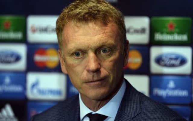 David Moyes has been told that this year's gorup is one of the toughest. Picture: AFP