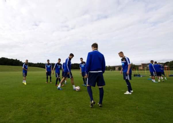 Hearts training at the complex earlier this week. Picture: SNS