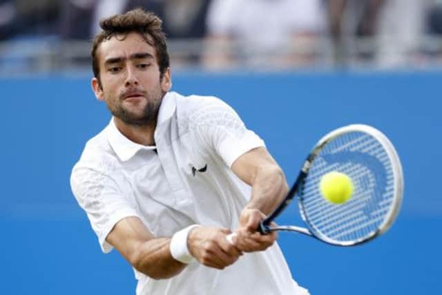 Marin Cilic had been taking glucose tablets. Picture: PA