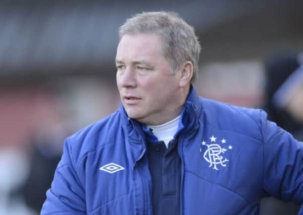 Ally McCoist is keen to end the boardroom fighting. Picture: Phil Wilkinson
