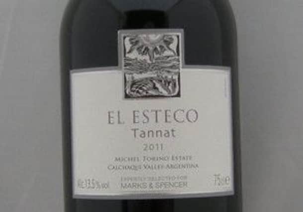 2012 El Esteco Tannat: Calchaqui Valley, Argentina