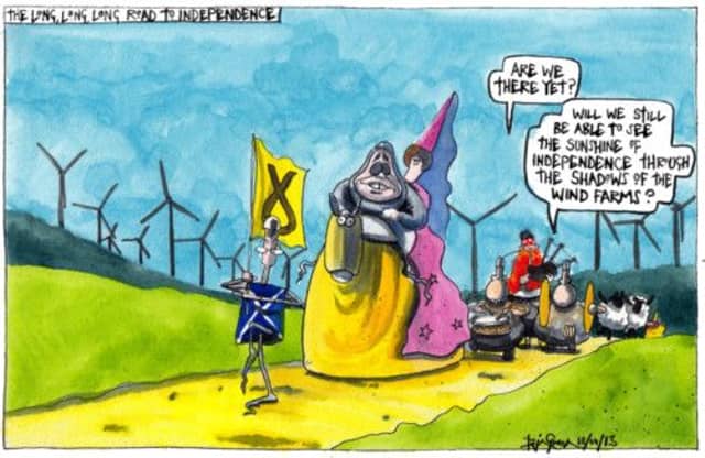 The Scotsman cartoon 18/09/2013