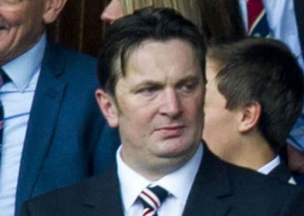 Sandy Easdale: On football board. Picture: SNS
