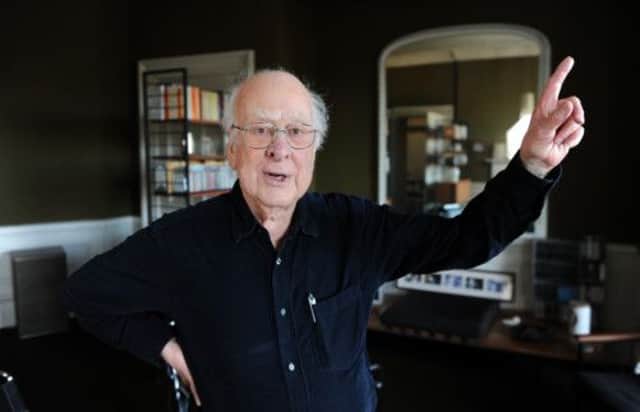 Interviews with Professor Peter Higgs will feature in the online course. Picture: Jane Barlow