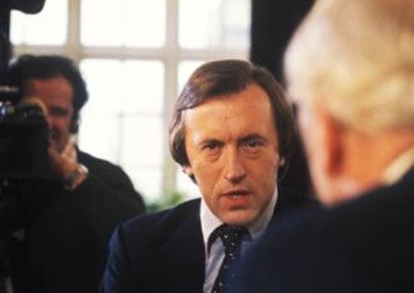 David Frost interviews Prime Minister Harold Wilson. Picture: ITV