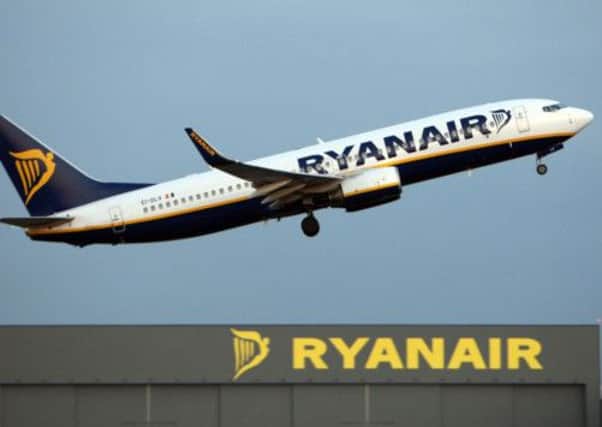 The Ryanair plane is the second to be diverted due to passengers' behaviour in the last two months. Picture: PA