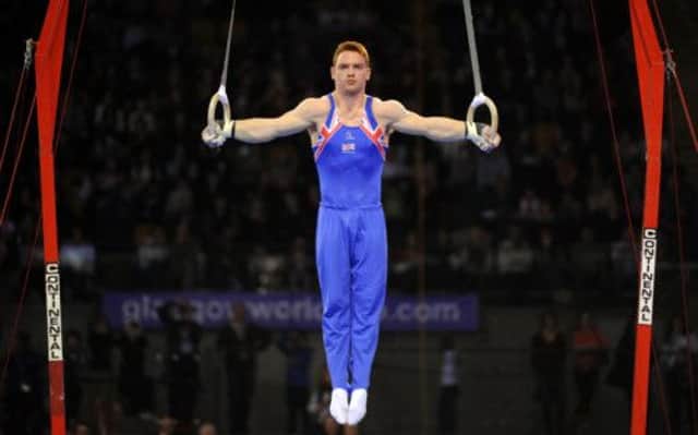 Gymnast Daniel Purvis could be one of the Scots flying the saltire in Rio. Picture: Jane Barlow