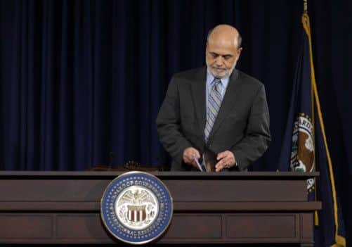 Federal Reserve Chairman Ben Bernanke. Picture: AP