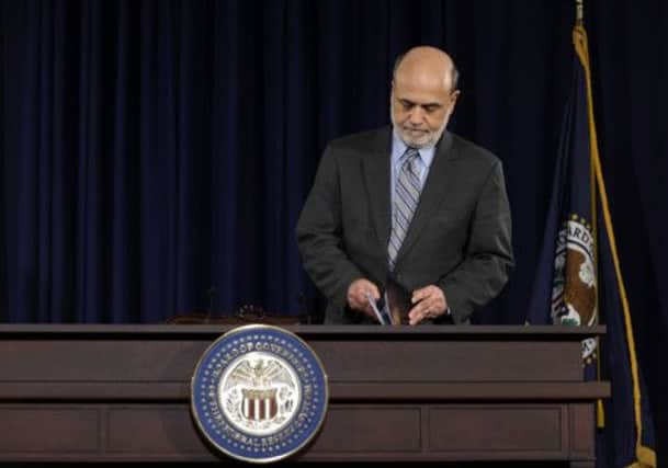 Federal Reserve Chairman Ben Bernanke. Picture: AP