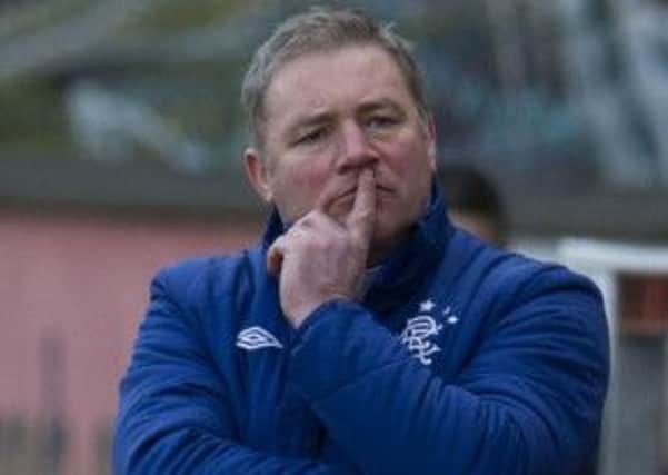 Ally McCoist's men could play a cup match at Celtic Park. Picture: SNS