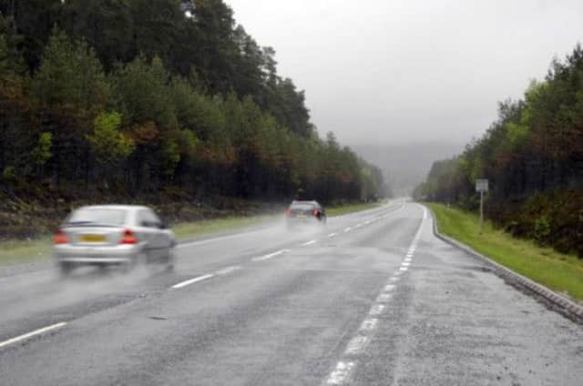 The A9 is often described as Scotland's most dangerous road. Picture: Jane Barlow