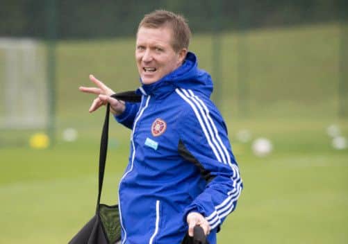 Gary Locke is thankful the ball isnt burst for Hearts in their agreement with Heriot-Watt. Picture: SNS