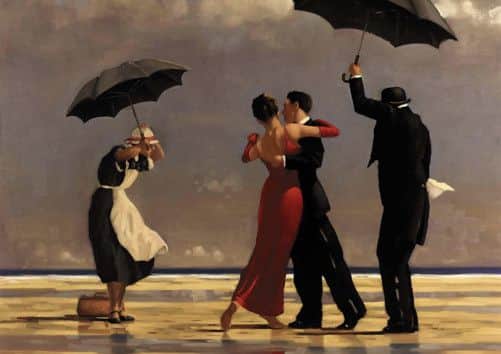The Singing Butler by Jack Vettriano. Picture: PA