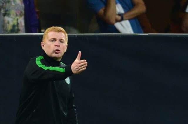 Neil Lennon: Realistic outlook. Picture: Getty