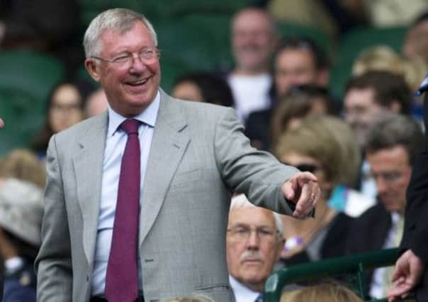Sir Alex Ferguson: Delighted. Picture: SNS