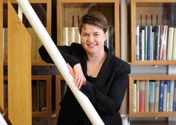 Ruth Davidson: Reekie would make 'great MSP for Dunfermline'. Picture: Jane Barlow