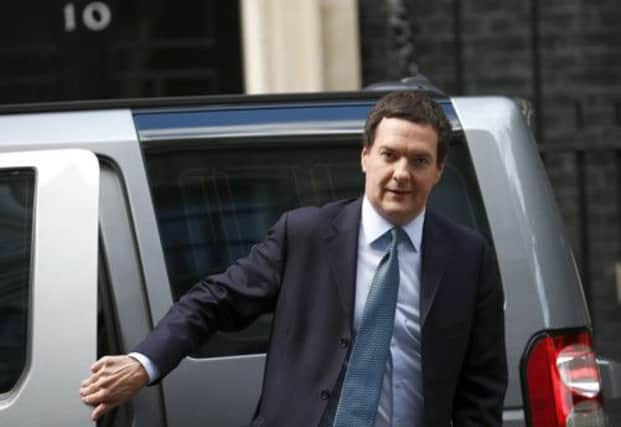 Some good news at last for Chancellor George Osborne. Picture: Reuters