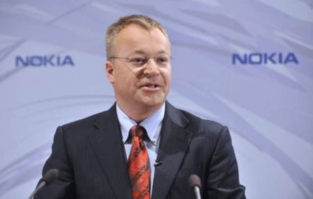 Finnish media dubbed Stephen Elop as a Nokias Trojan Horse. Picture: AFP/Getty