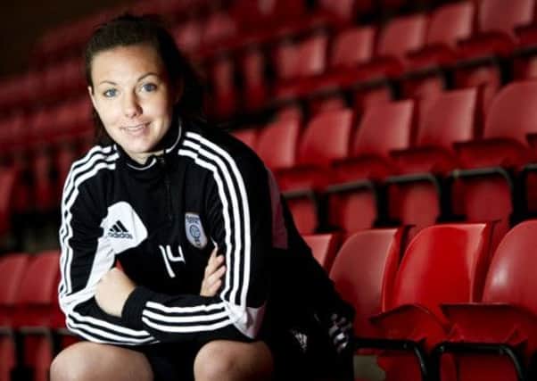 Rachel Corsie  believes Scotland are ready to fight on the biggest stage to dull the pain in Spain memories. Picture: SNS