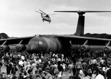 The airshow in 1987. Picture: Newsquest