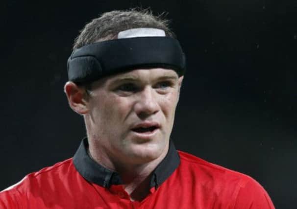 Wayne Rooney: In good shape. Picture: AP