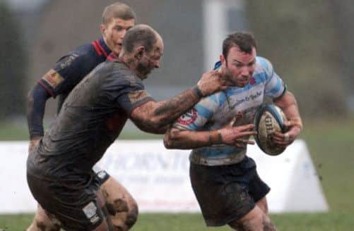 Iain Berthinussen, right, believes Edinburgh Accies can topple leaders Melrose. Picture: Jane Barlow