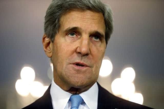 John Kerry: Talking to Russia about Syrias weapons. Picture: AP