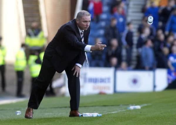 Ally McCoist hopes for a decision in the next 48 hours. Picture: PA