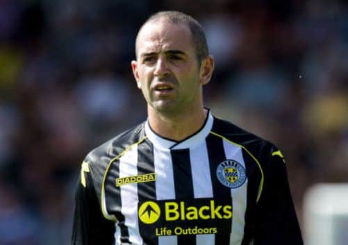 Gary Harkins in action for St Mirren. Picture: SNS