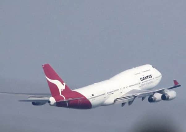 File photo of a Qantas plane. Picture: AP