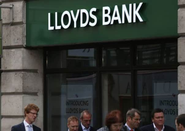 Lloyds have adopted a 'Tell Sid' approach to sell shares. Picture: AP