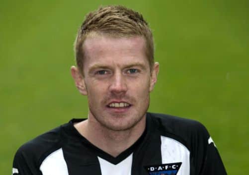 Goal hero: Andy Geggan. Picture: SNS