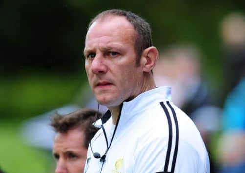 John Dalziel: Physical challenge. Picture: Ian Rutherford