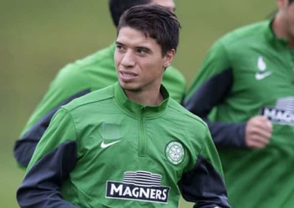 Nicolas Mezquida is currently training with Celtic. Picture: SNS