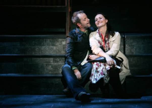 Billy Boyd and Zoe Rainey in Sunshine on Leith at the Dundee Rep Theatre. Picture: Douglas McBride