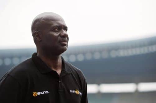 Disgraced Ben Johnson watches a video of his drug-assisted 100m sprint, 25 years to the day since the Olympic final in Seoul. Picture: Getty